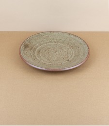 Leach Pottery side plate, green