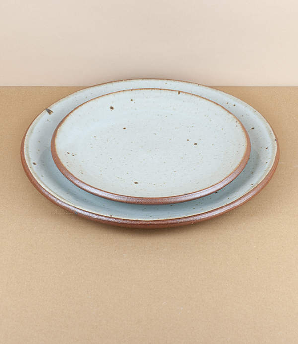 Leach Pottery side plate, white