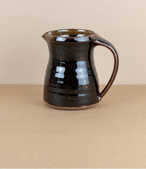 Leach Pottery Standard Ware Jug, Small, Tenmoku