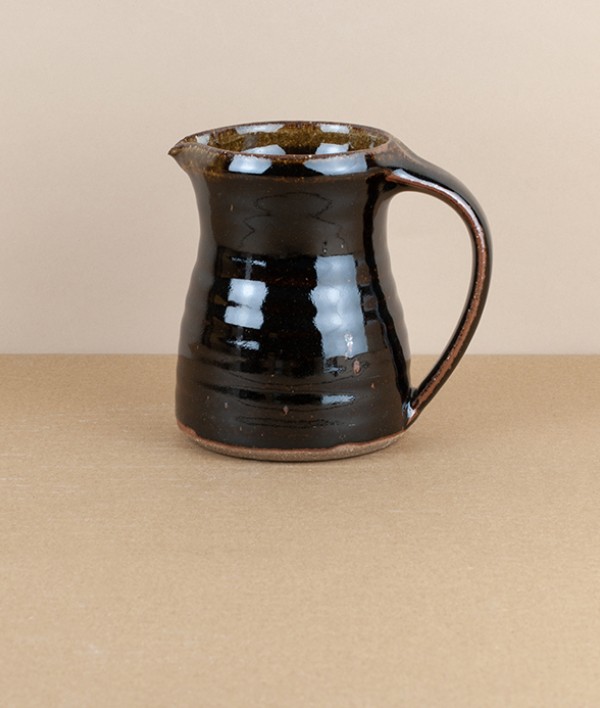 Leach Pottery Standard Ware Jug, Small, Tenmoku