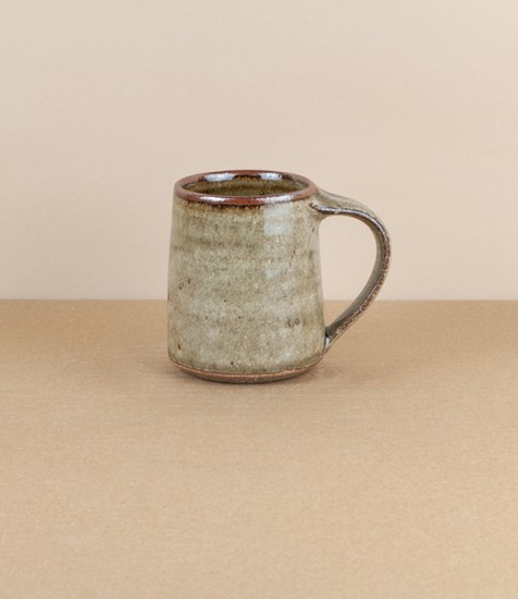 Leach Pottery mug, small, green
