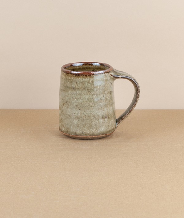 Leach Pottery mug, small, green