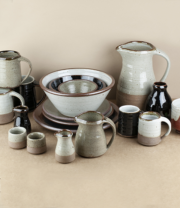 Leach Pottery Standard Ware Jug, Medium, Celadon