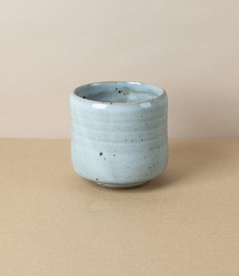 Leach Pottery Standard Ware Tea Bowl, Chun Glaze