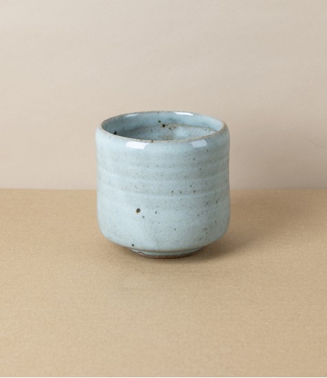 Leach Pottery Standard Ware Tea Bowl, Chun Glaze