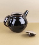 Leach Pottery Standard Ware Teapot, Tenmoku