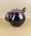 Leach Pottery Standard Ware Teapot, Tenmoku