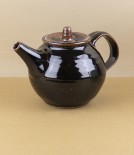 Leach Pottery Standard Ware Teapot, Tenmoku