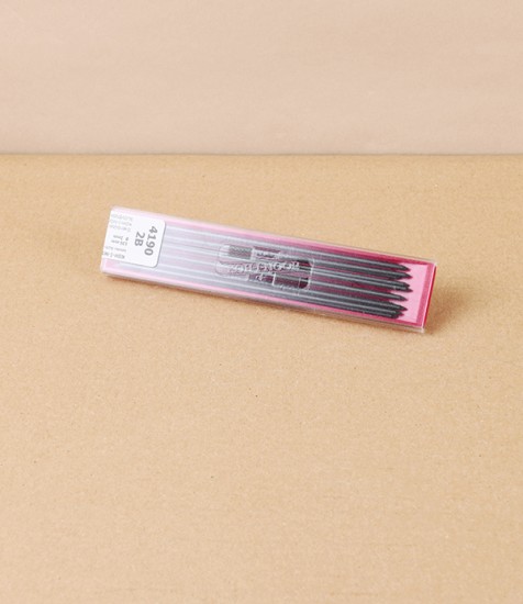 Koh-I-Noor Clutch Pencil Refill Leads, 2mm x 120mm, 2B