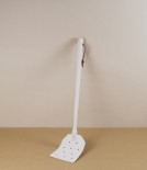 Oiled beech & punched leather fly swat