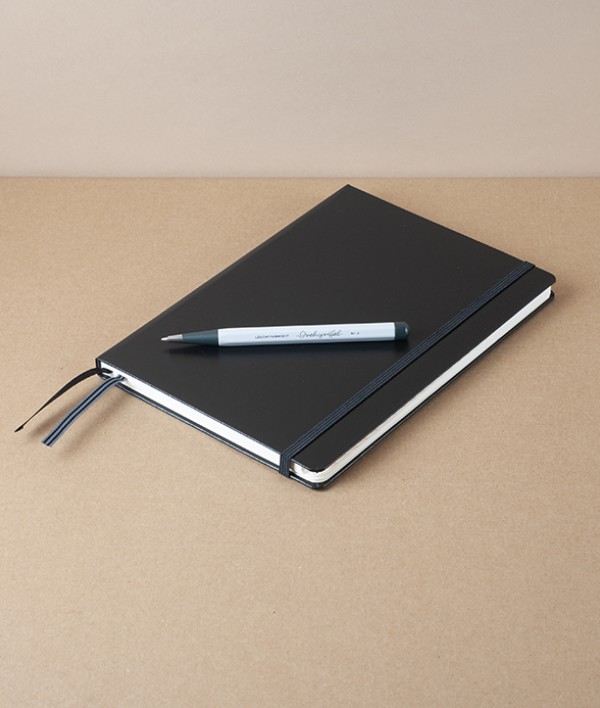 Leuchtturm Address Book, A5, Black