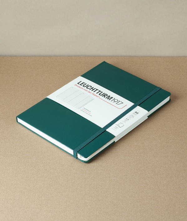 Leuchtturm Address Book, A5, Forest Green