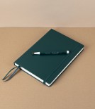 Leuchtturm Notebook, A5, Forest Green, Ruled