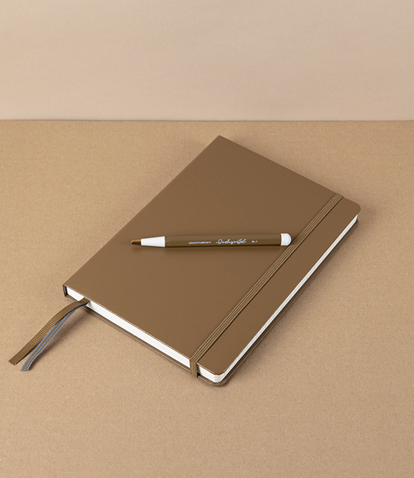 Leuchtturm Notebook, A5, Spice Brown, Ruled