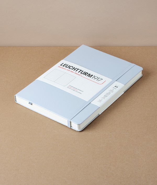 Leuchtturm Notebook, A5, Light Grey, Dotted