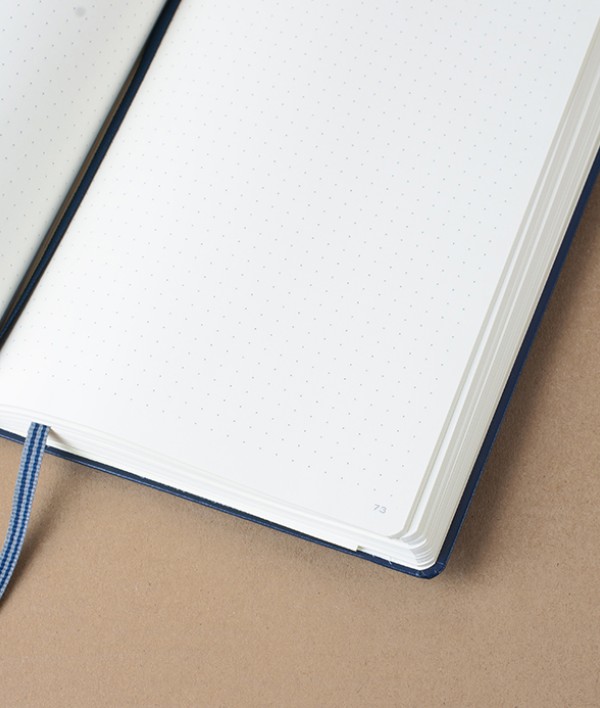 Leuchtturm Notebook, A5, Navy, Dotted