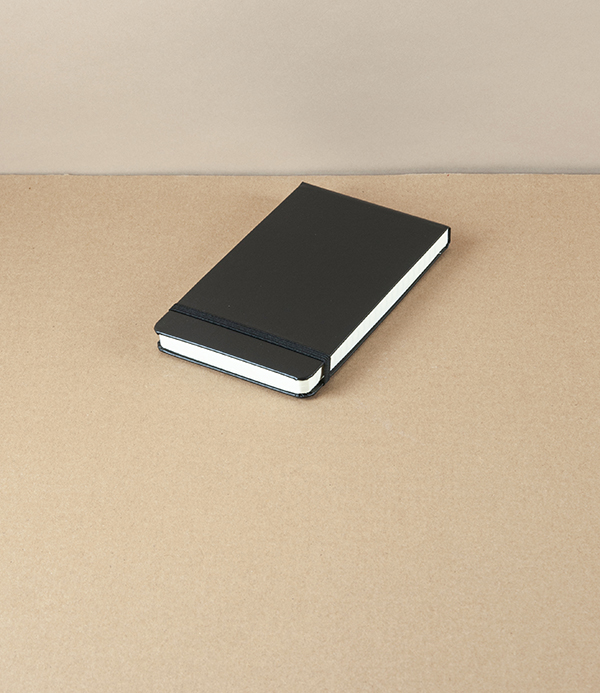 Leuchtturm Flip-Top Notepad, Black, Ruled