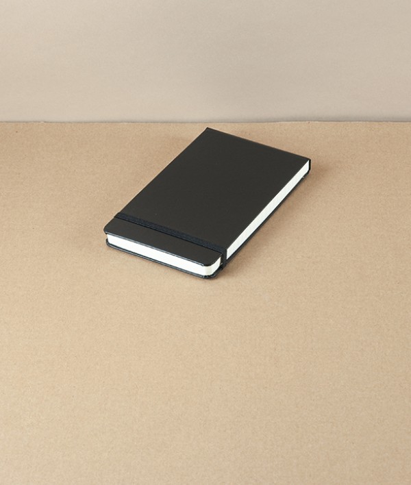 Leuchtturm Flip-Top Notepad, Black, Ruled
