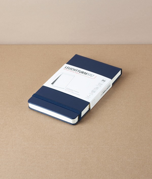 Leuchtturm Flip-Top Notepad, Navy, Dotted