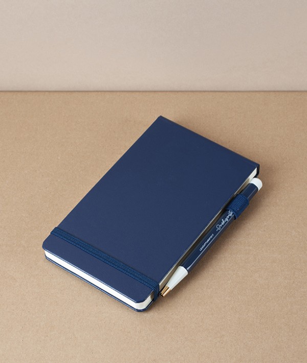 Leuchtturm Flip-Top Notepad, Navy, Dotted