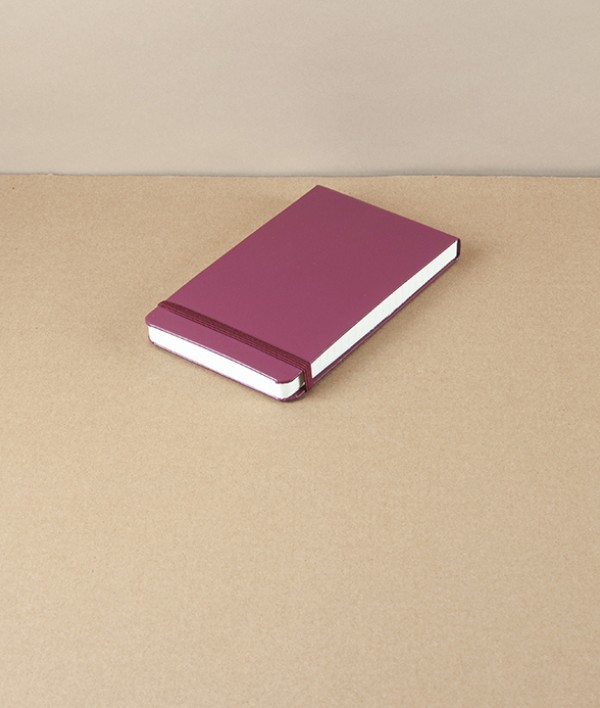 Leuchtturm Flip-Top Notepad, Port Red, Ruled