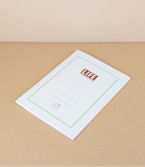 Life Pistachio Notebook, Lined (N76), A5