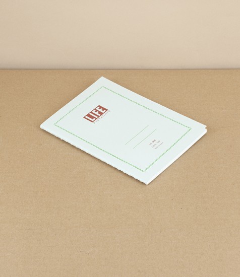 A6 Life pistachio notebook, lined