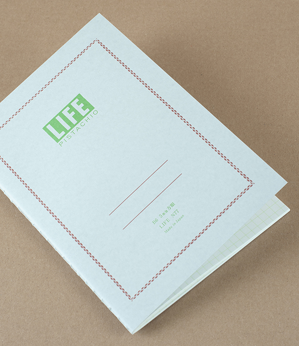 B6 Life Pistachio Notebook, Grid