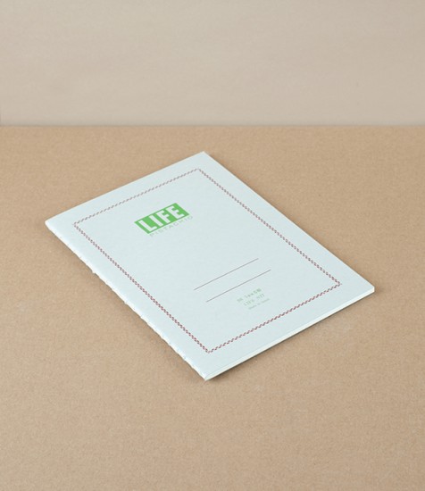 B6 Life Pistachio Notebook, Grid