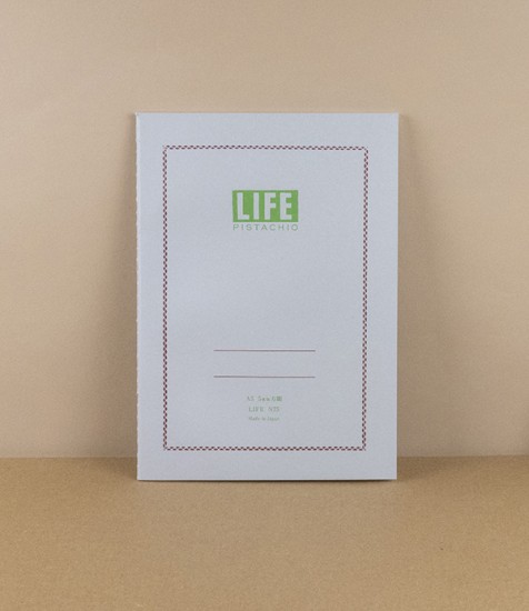 Life Pistachio Notebook, Graph (N75), A5