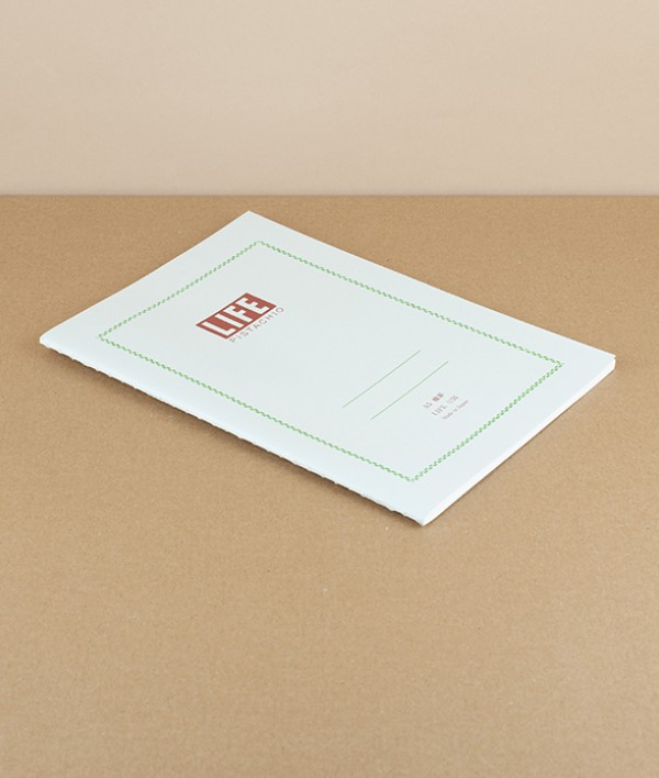 Life Pistachio Notebook, Lined (N76), A5