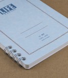 A6 Life Ramune ring bound notebook, ruled