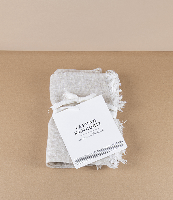 Finnish Lightweight Linen Foulard, Linen