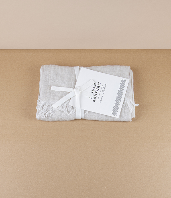 Finnish Lightweight Linen Scarf, Linen