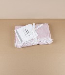 Finnish Lightweight Linen Scarf, Light Rose