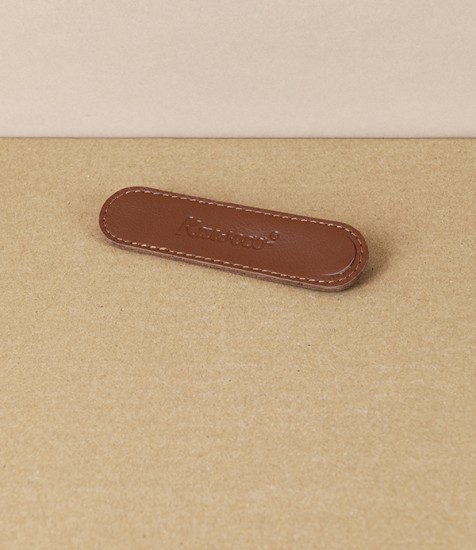 Kaweco Eco Leather Pouch for 1 Liliput Pen, Brandy