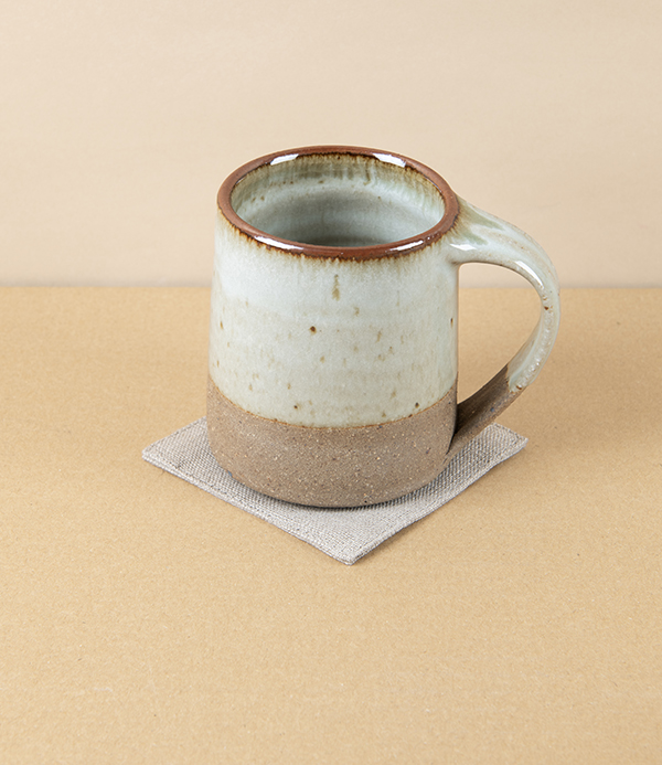 Lithuanian Linen Coaster, Natural