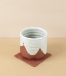 Lithuanian Linen Coaster, Rust