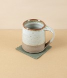 Lithuanian Linen Coaster, Moss