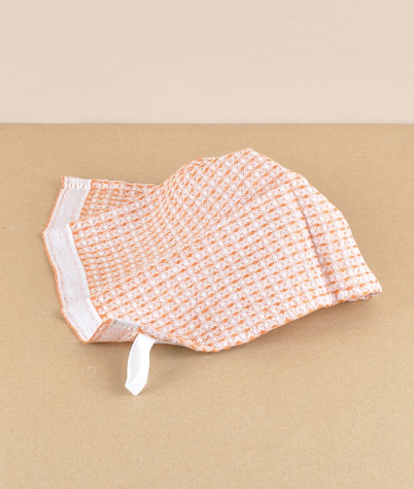 Finnish Linen & Tencel Dishcloth, Rust