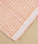 Finnish Linen & Tencel Dishcloth, Rust