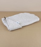 Finnish Linen Hair Wrap with Wooden Button, Natural