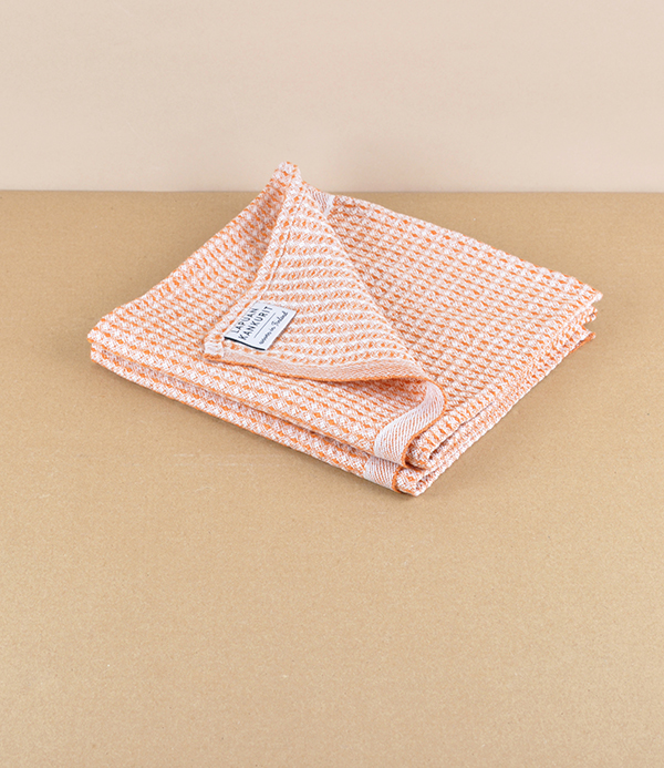 Finnish Linen & Tencel Kitchen Towel, Rust