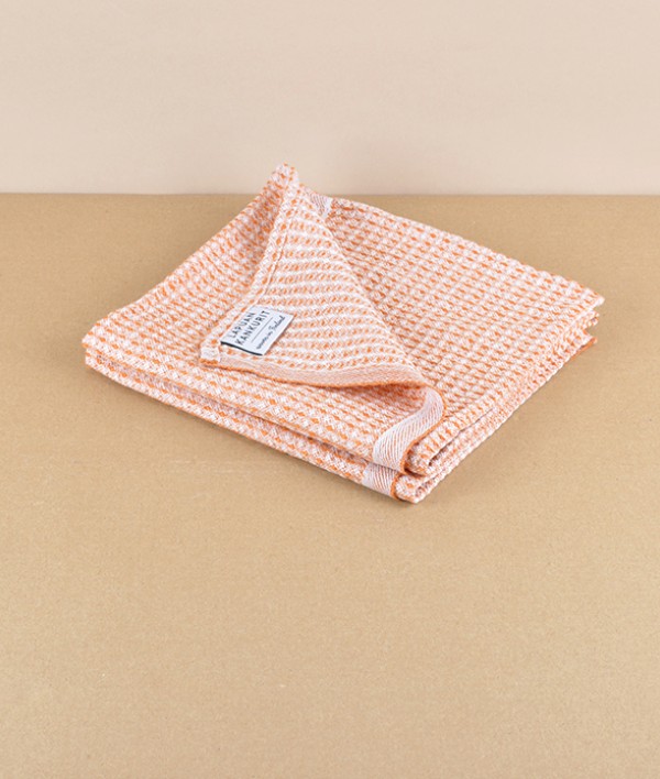 Finnish Linen & Tencel Kitchen Towel, Rust