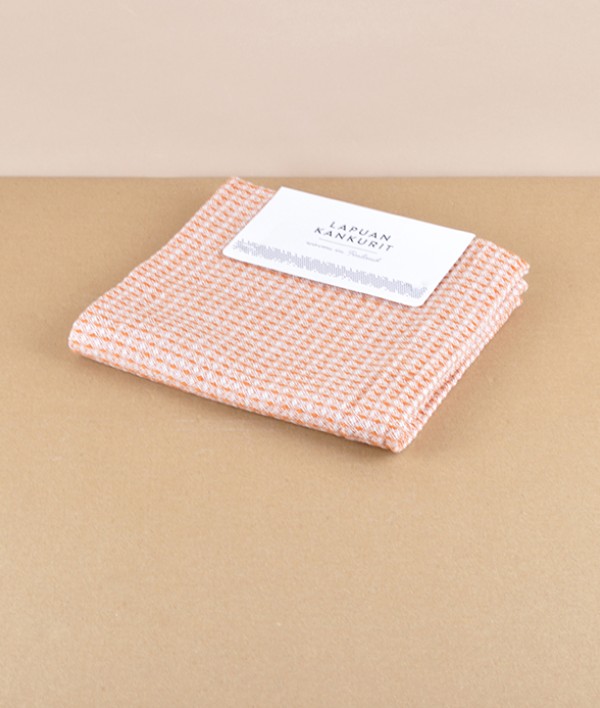 Finnish Linen & Tencel Kitchen Towel, Rust