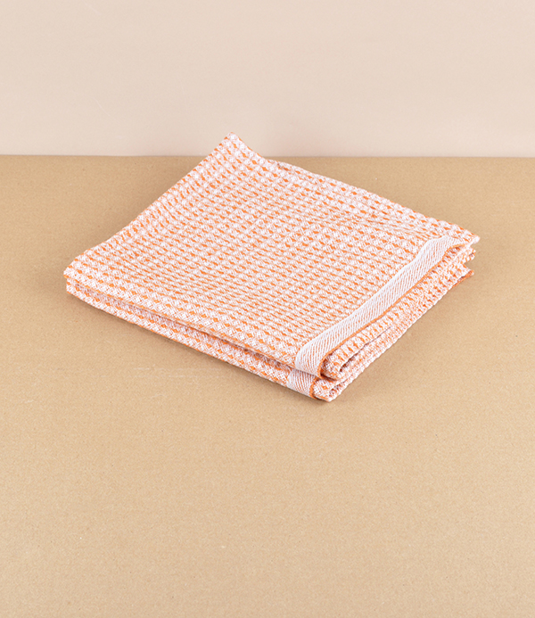 Finnish Linen & Tencel Kitchen Towel, Rust