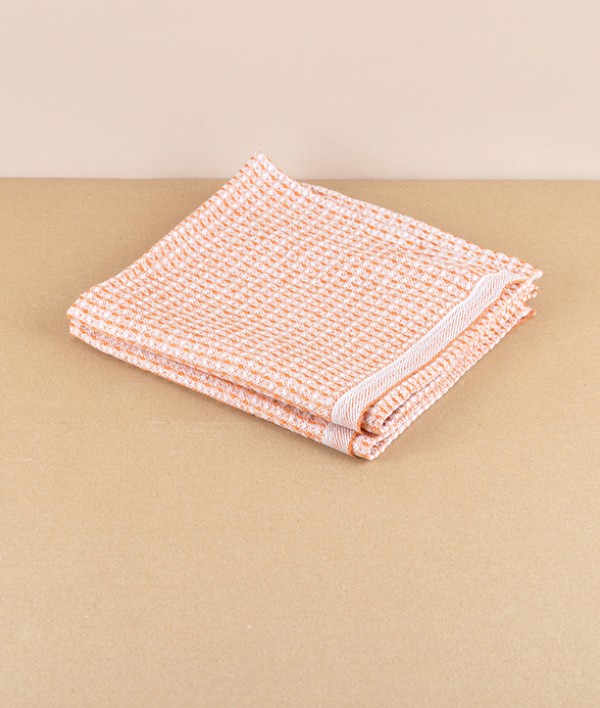 Finnish Linen & Tencel Kitchen Towel, Rust