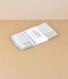Finnish Linen & Tencel Washcloth, Linen/Olive