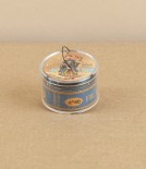 Fil au Chinoise linen capsule, black