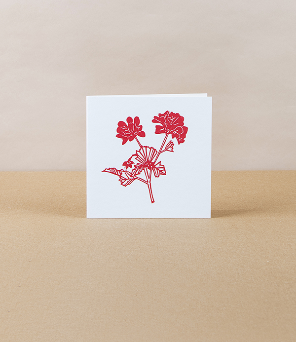 Linocut Greetings Cards, Set of 4, ‘Summer’